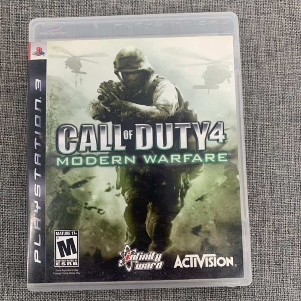 PS3 Call of Duty 4 Modern Warfare Mature 17+ Playstation 3